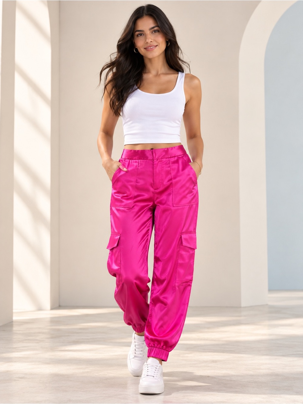🎉5 for $45🎉 New York & Conpany pink pants size M